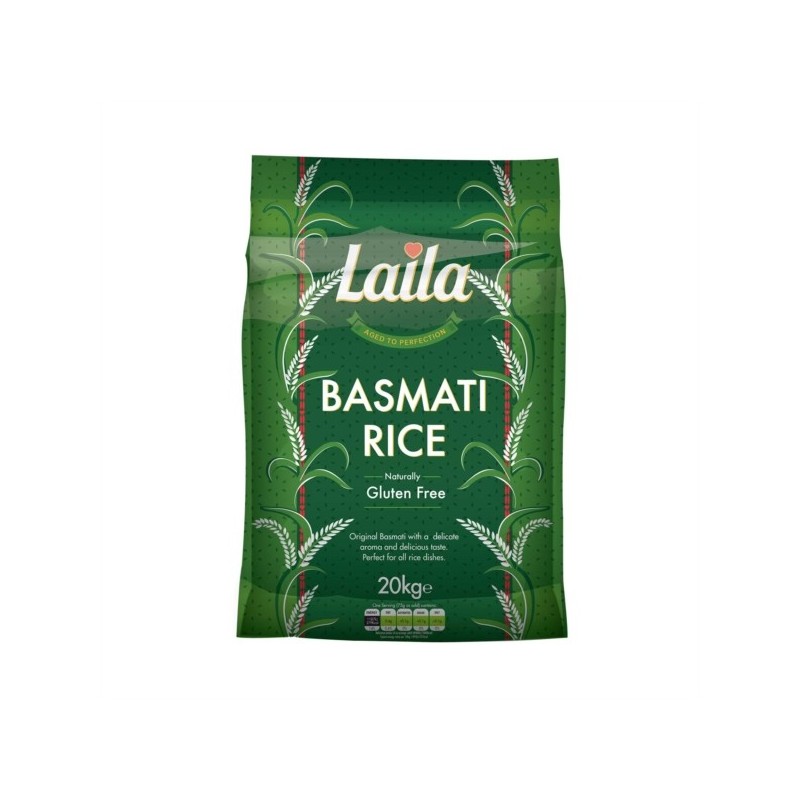Laila Basmati Rice 20KG Laila Basmati Rice 20KG